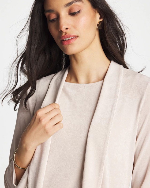 Travelers Long Knit Jacket - image 5